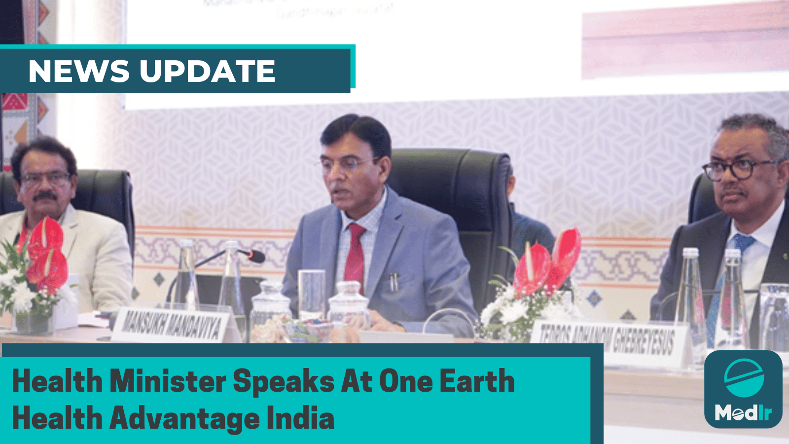 Health Minister Speaks At One Earth Health Advantage India