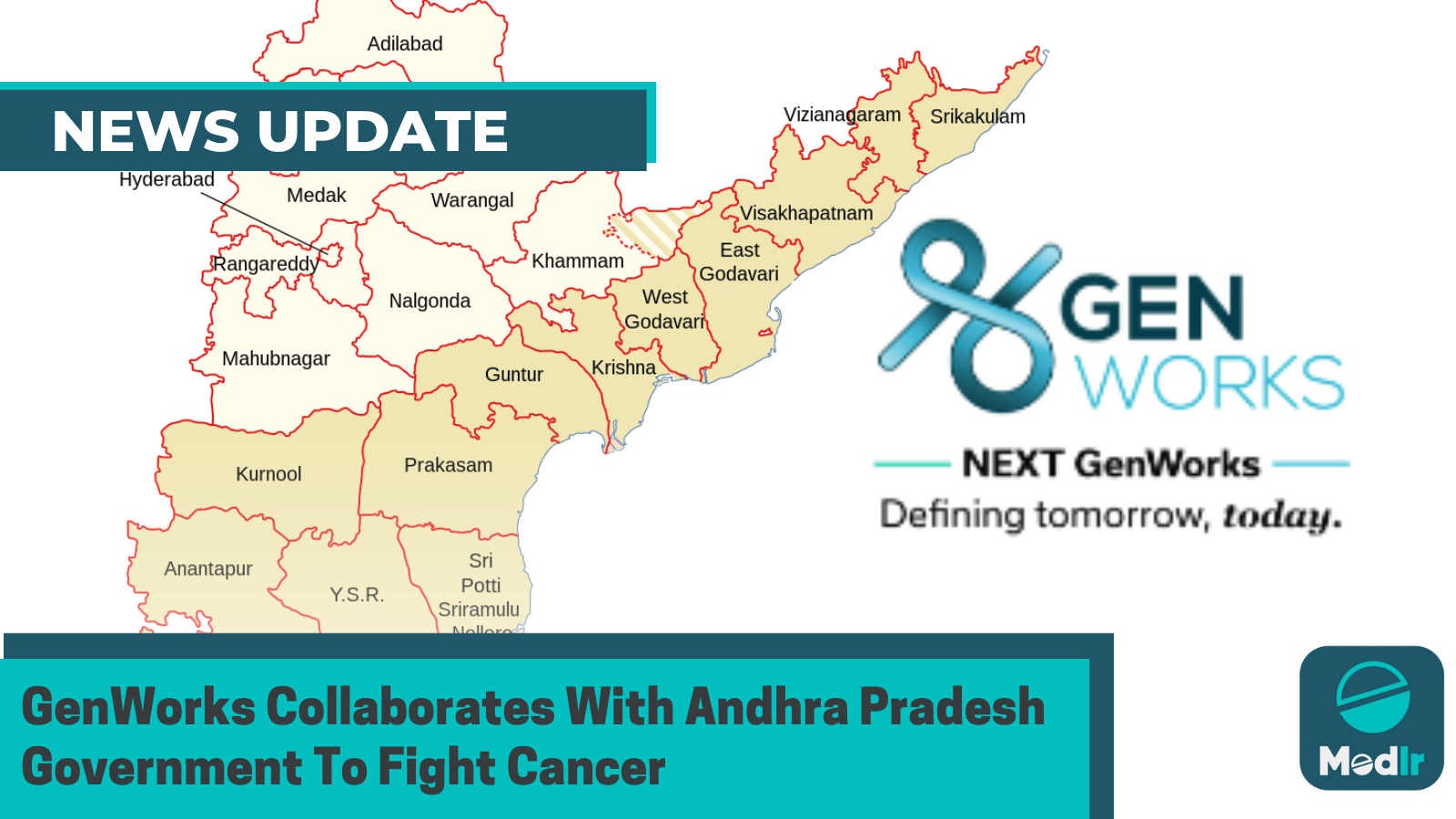 GenWorks Collaborates With Andhra Pradesh Government To Fight Cancer