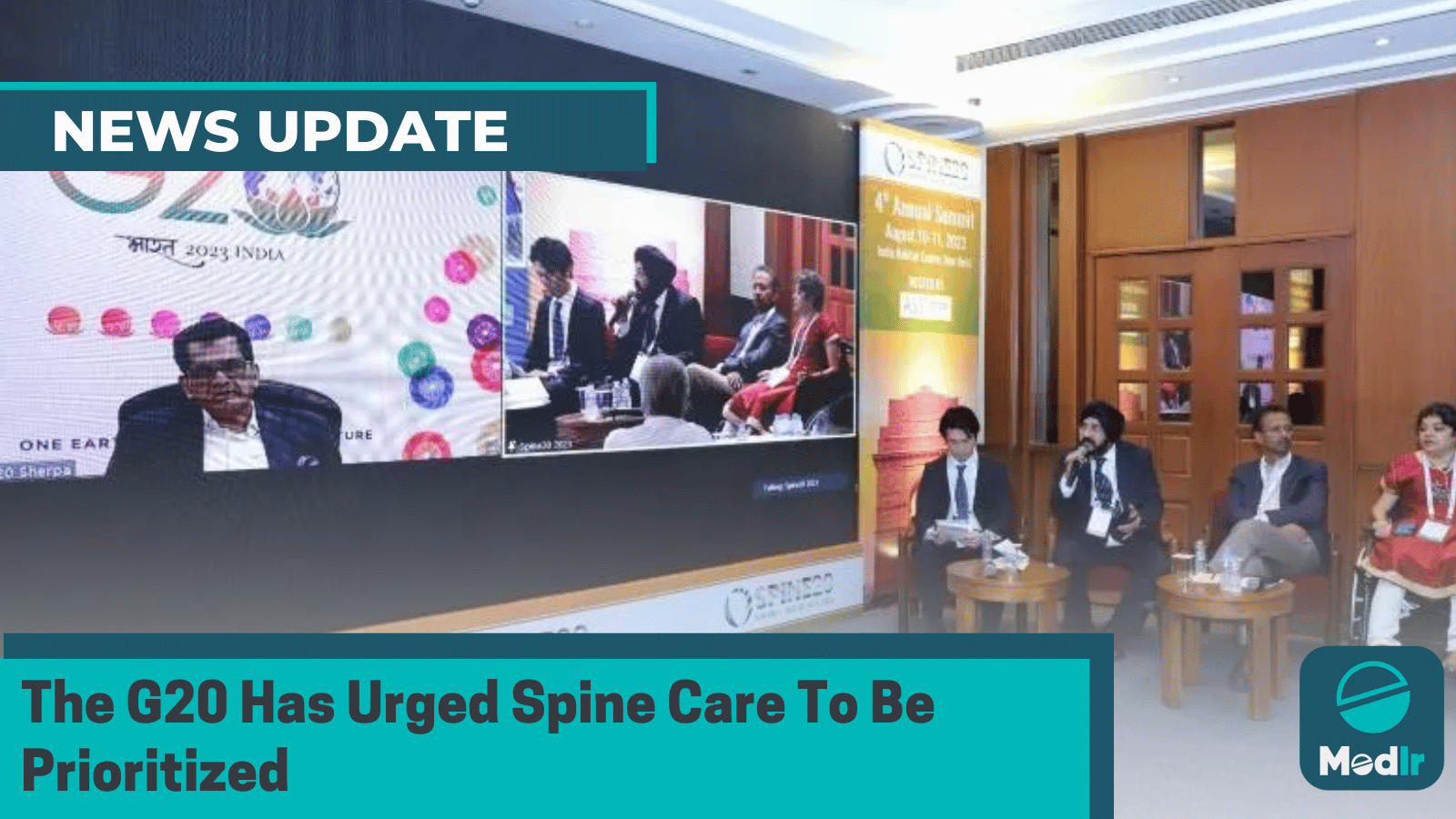 The G20 Has Urged Spine Care To Be Prioritized