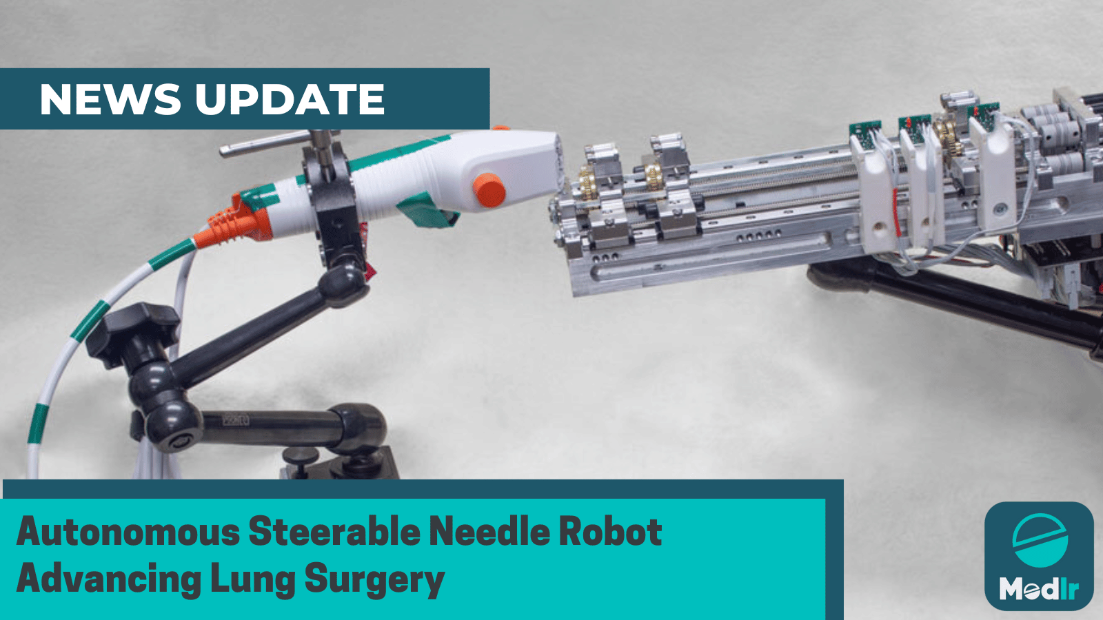 Autonomous Steerable Needle Robot Advancing Lung Surgery