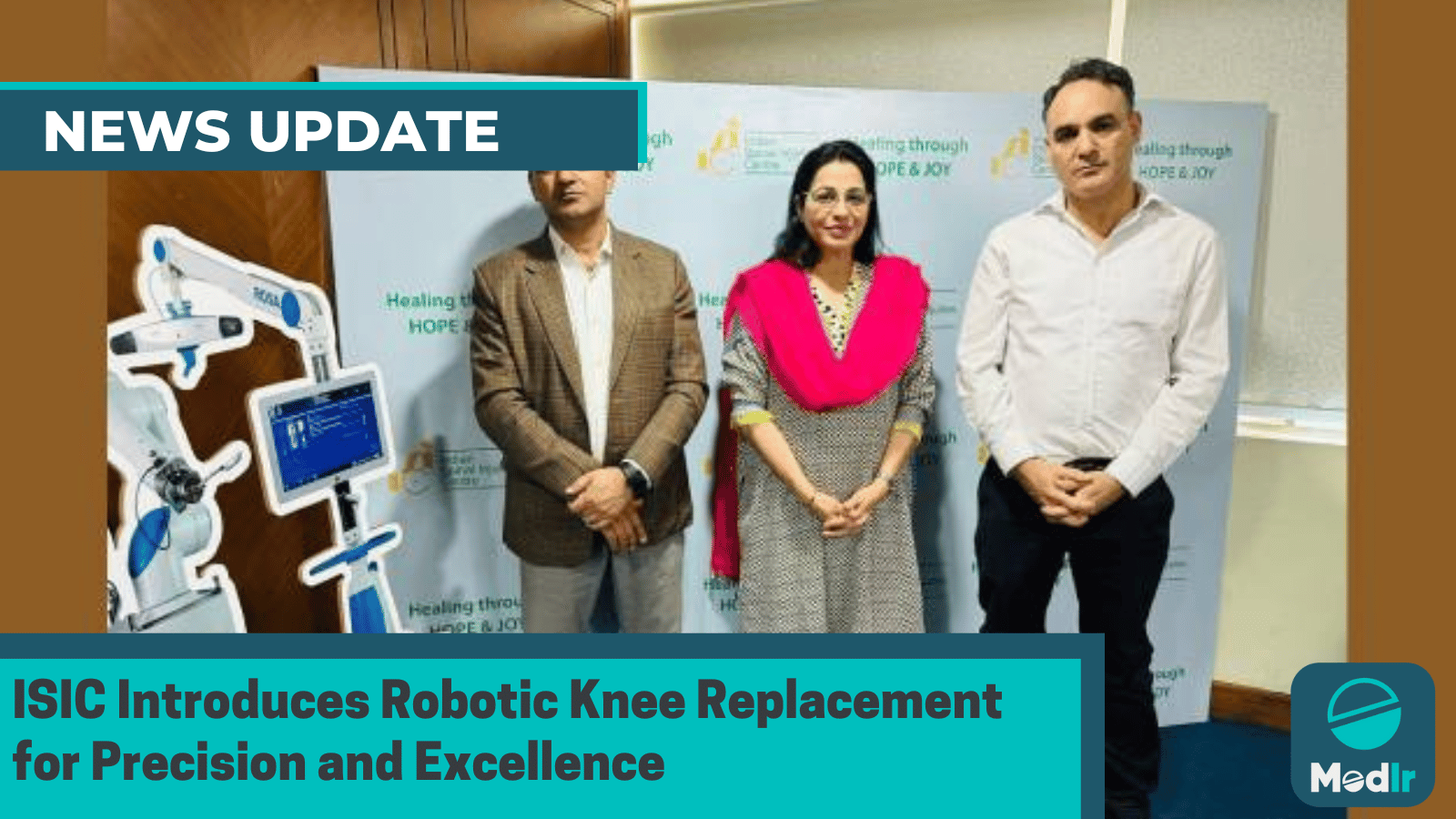 ISIC Introduces Robotic Knee Replacement for Precision and Excellence