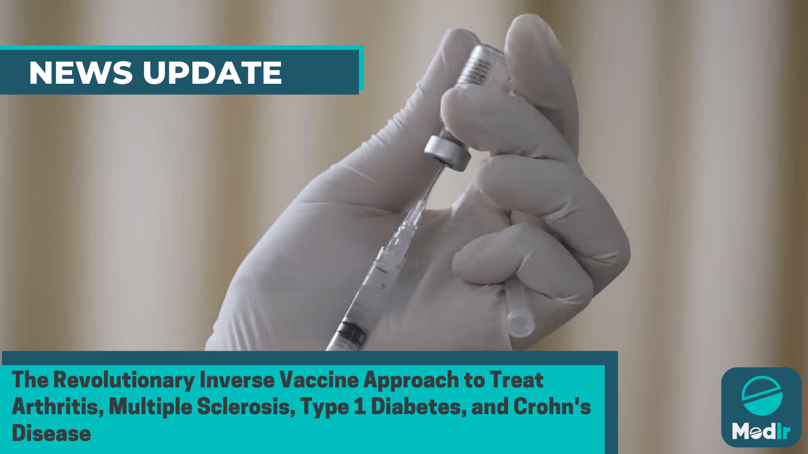 The Revolutionary Inverse Vaccine Approach to Treat Arthritis, Multiple Sclerosis, Type 1 Diabetes, and Crohn's Disease