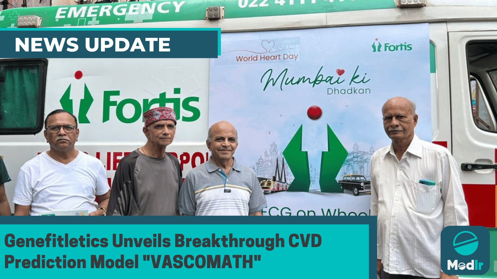 Genefitletics Unveils Breakthrough CVD Prediction Model "VASCOMATH"