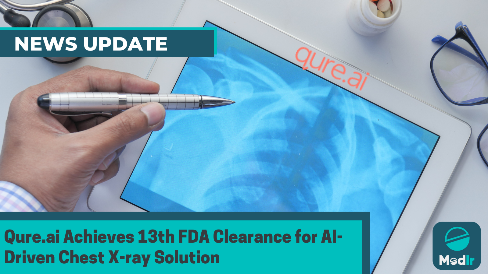 Qure.ai Achieves 13th FDA Clearance for AI-Driven Chest X-ray Solution