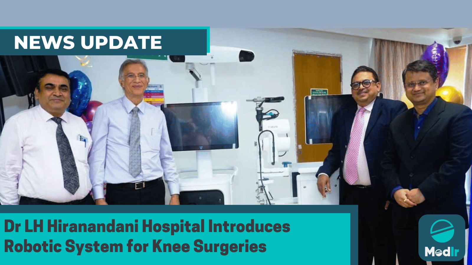 Dr LH Hiranandani Hospital Introduces Robotic System for Knee Surgeries