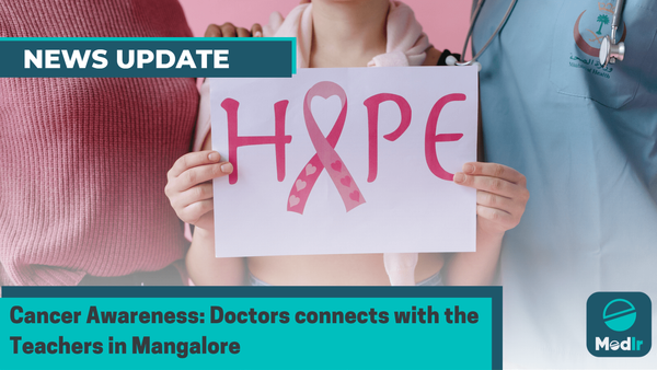 Cancer Awareness: Doctors connects with the Teachers in Mangalore