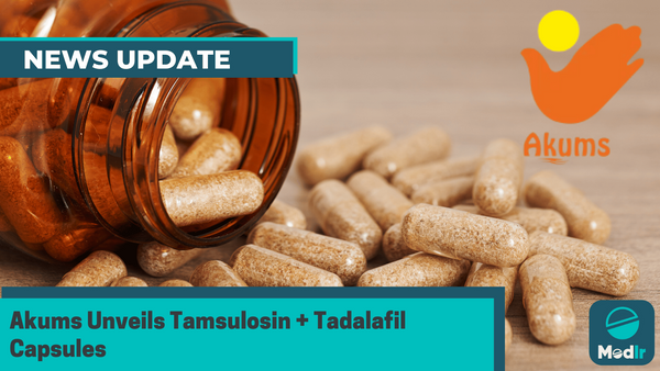 Akums Unveils Tamsulosin + Tadalafil Capsules