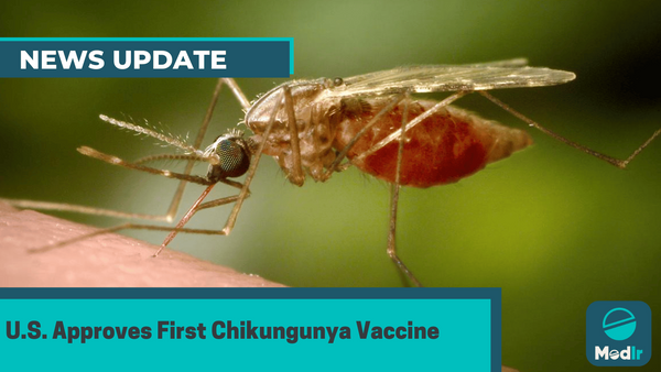 U.S. Approves First Chikungunya Vaccine