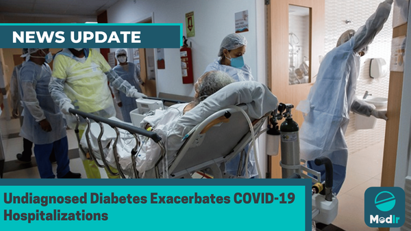 Undiagnosed Diabetes Exacerbates COVID-19 Hospitalizations