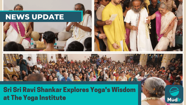 Sri Sri Ravi Shankar Explores Yoga's Wisdom at The Yoga Institute