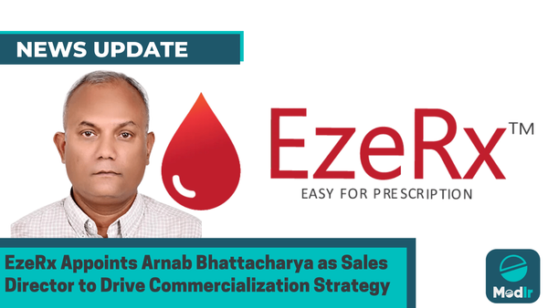 EzeRx Appoints Arnab Bhattacharya as Sales Director to Drive Commercialization Strategy