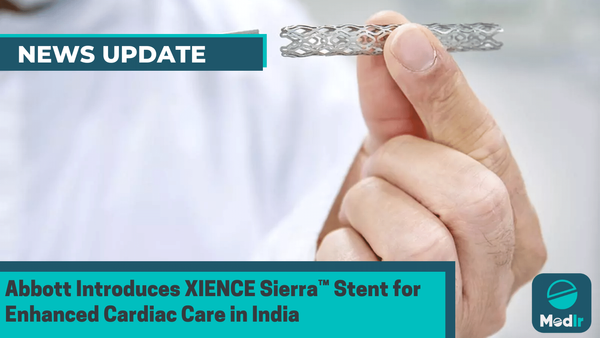 Abbott Introduces XIENCE Sierra™ Stent for Enhanced Cardiac Care in India