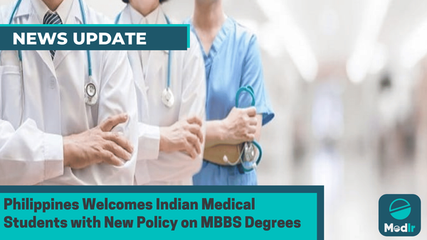 Philippines Welcomes Indian Medical Students with New Policy on MBBS Degrees