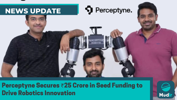 Perceptyne Secures ₹25 Crore in Seed Funding to Drive Robotics Innovation