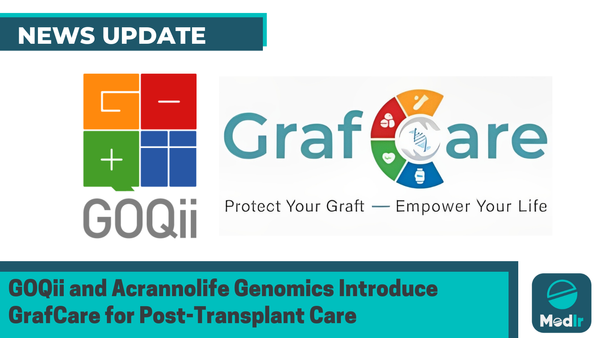 GOQii and Acrannolife Genomics Introduce GrafCare for Post-Transplant Care