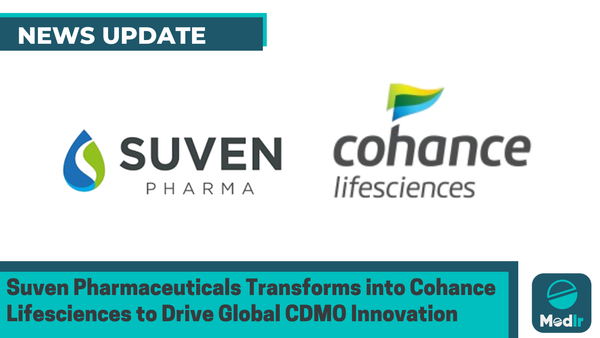 Suven Pharmaceuticals Transforms into Cohance Lifesciences to Drive Global CDMO Innovation